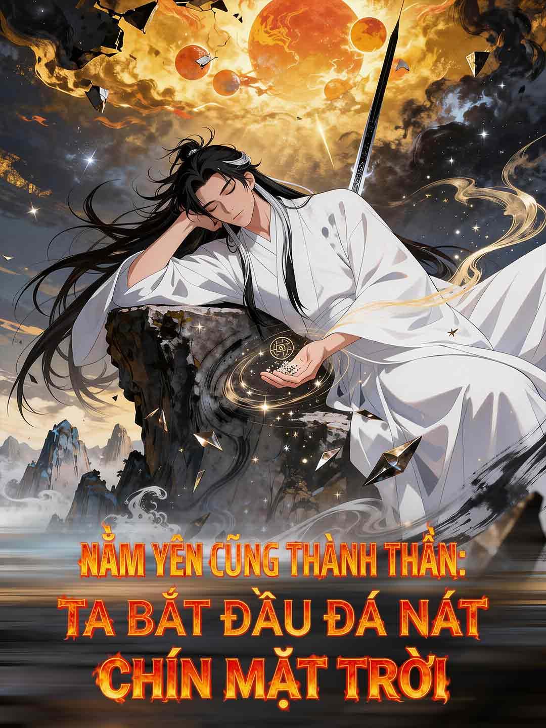 Nằm Yên Cũng Thành Thần: Ta Bắt Đầu Đá Nát Chín Mặt Trời